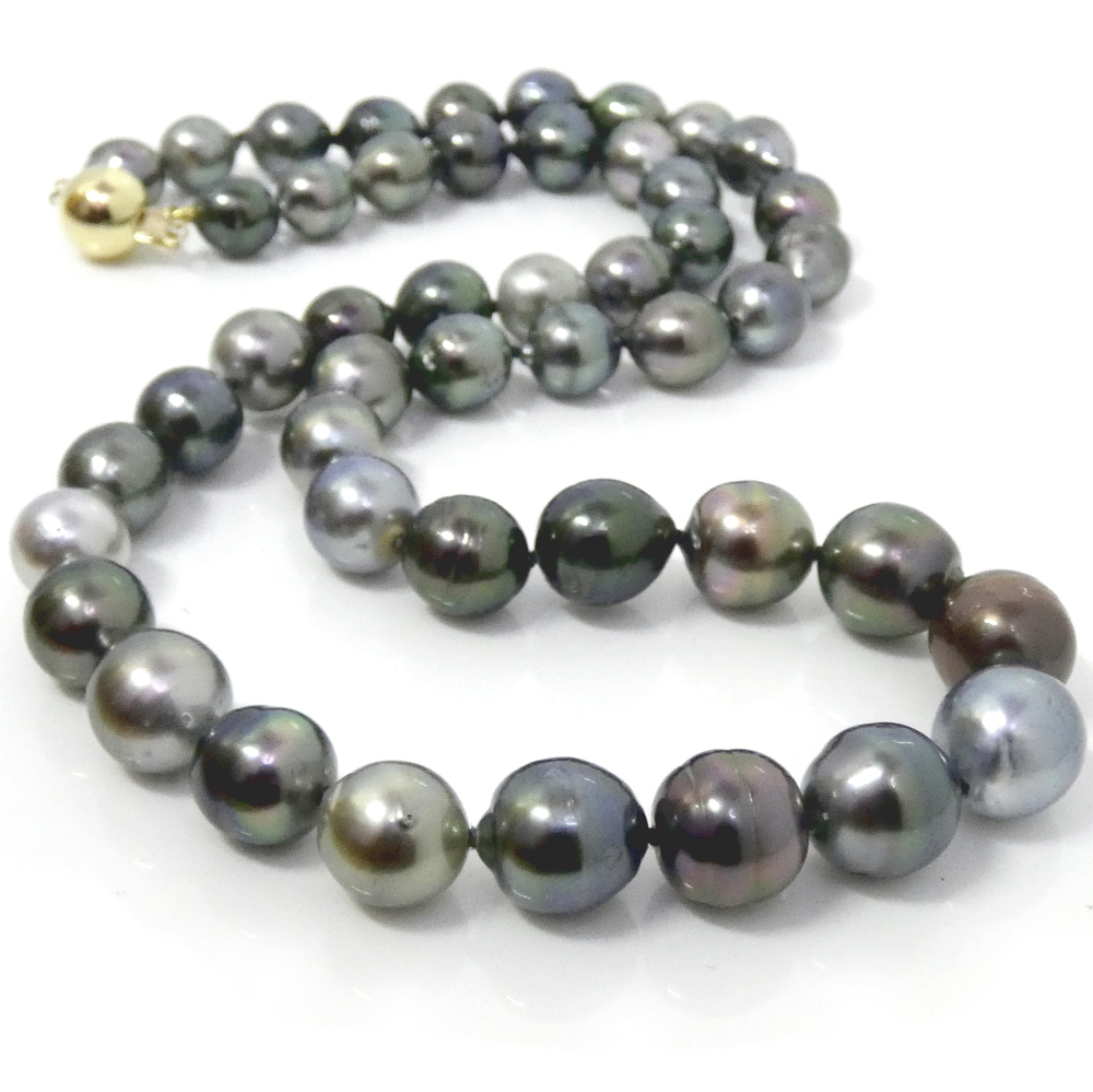 Multicoloured SmallerTahitian Pearls Necklace